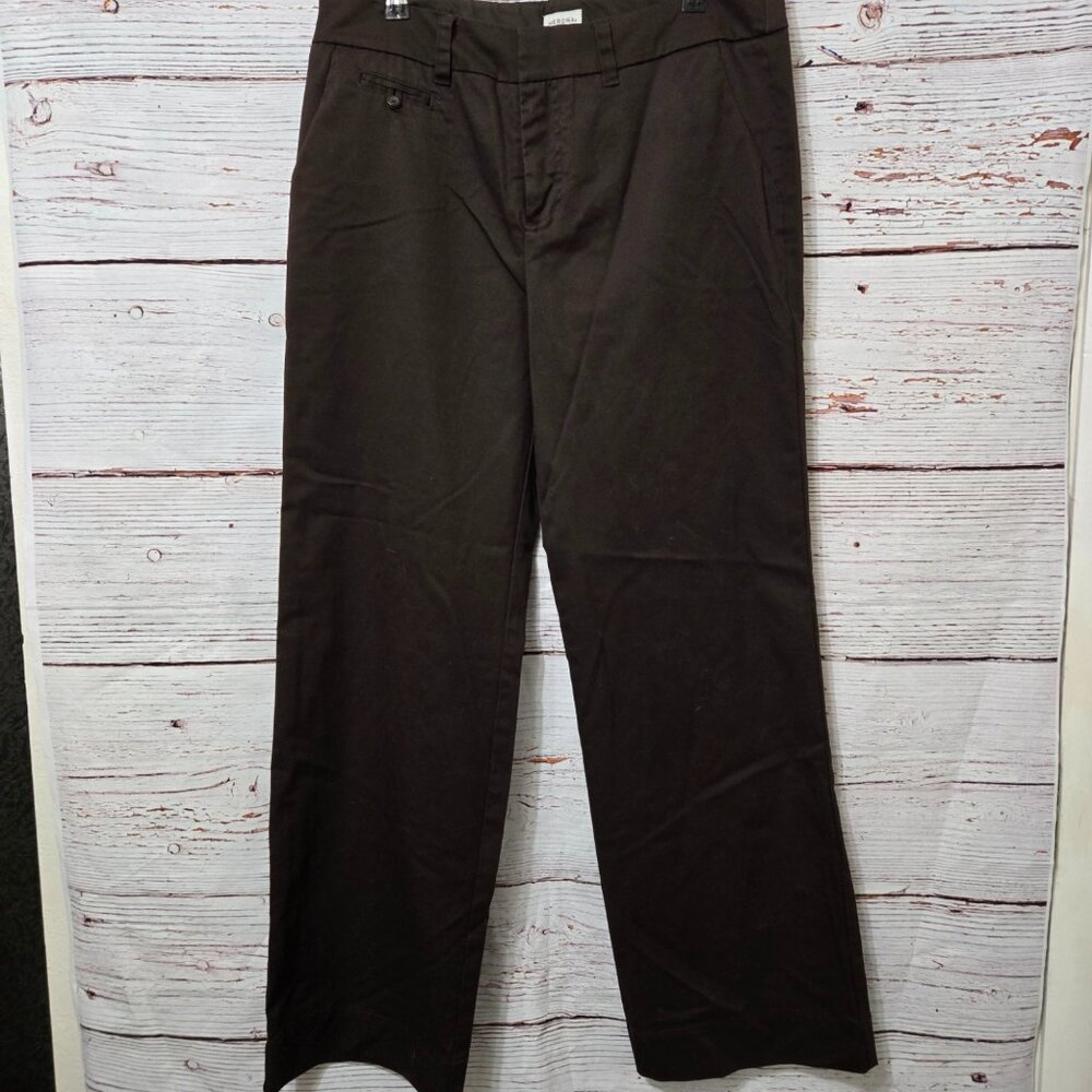 #238 Pre-Loved Merona Ultimate Wide Leg Brown Chinos